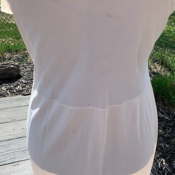 Vintage Babydoll Midi Slip Dress Satin Lace Trim Boho Lingerie - Picture 15 of 16